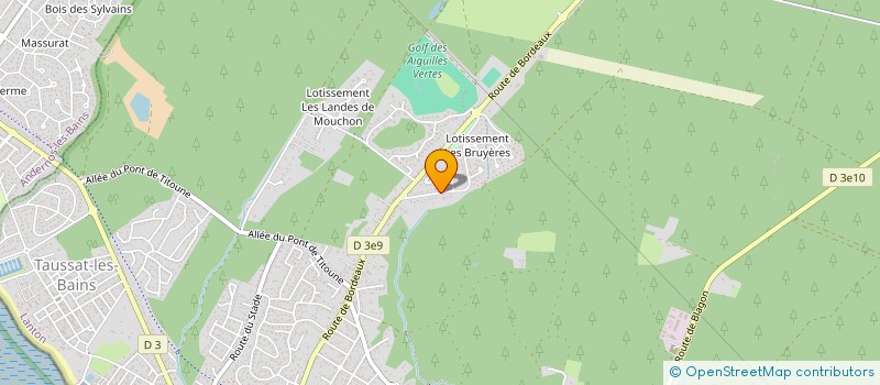 localisation de l'entreprise FLORENCIE BERNARD  LANTON