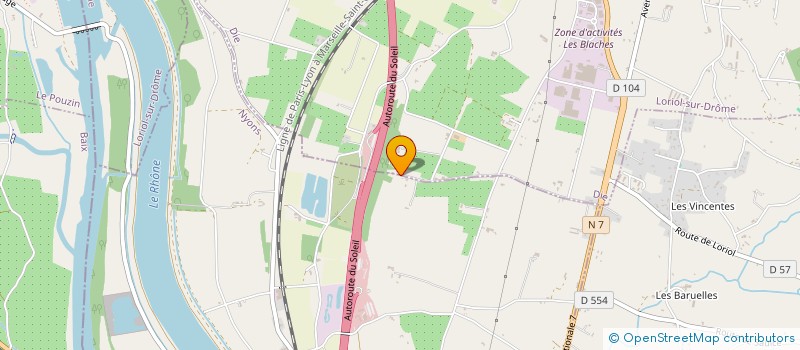 localisation de l'entreprise FLORENEIGE  CLIOUSCLAT