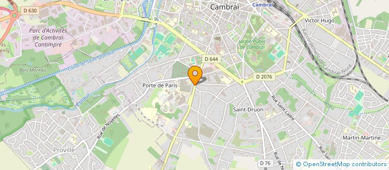 localisation de l'entreprise FLORENI à MENTON