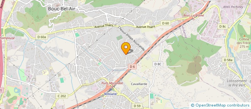 localisation de l'entreprise FLORENT à BOUC-BEL-AIR