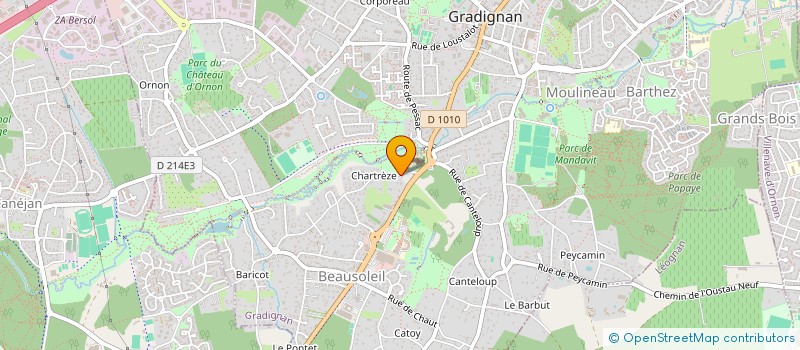 localisation de l'entreprise FLORENT BISSONNET CONSEIL  GRADIGNAN