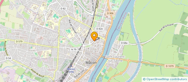 localisation de l'entreprise FLORENT BORGNAT  CHARNAY-LES-MACON