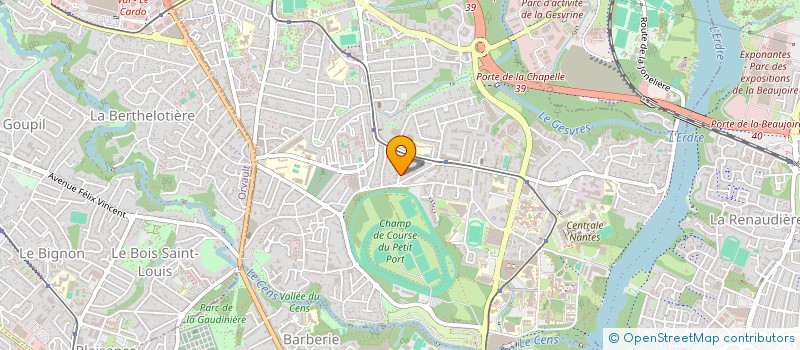 localisation de l'entreprise FLORENT CHOTARD à NANTES
