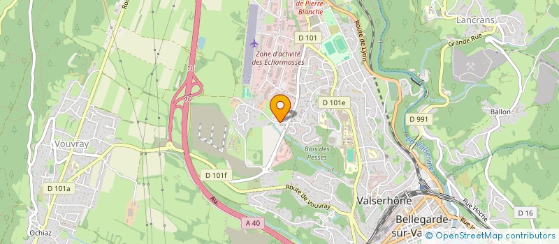 localisation de l'entreprise FLORENT GALLIA à VALSERHONE