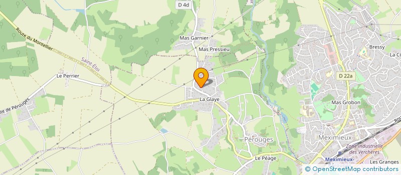 localisation de l'entreprise FLORENT GARCIA  PEROUGES