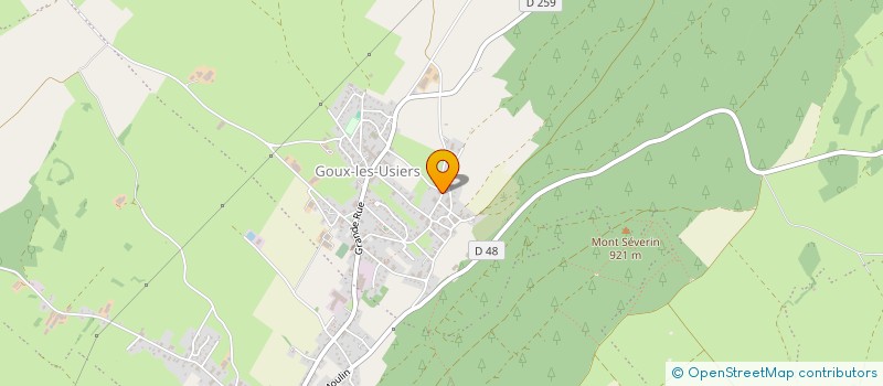 localisation de l'entreprise FLORENT GRILLET à VAL D'USIERS