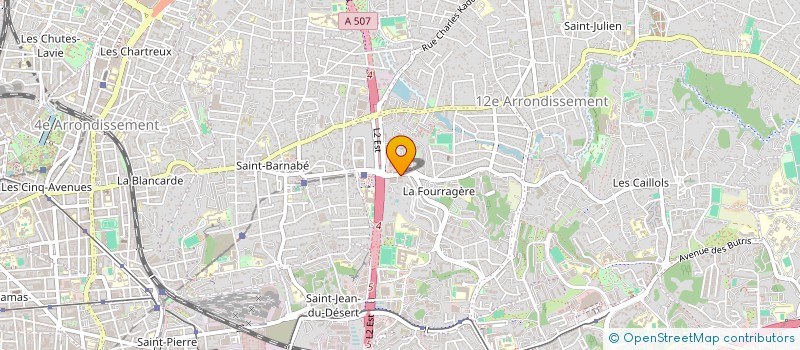 localisation de l'entreprise FLORENT PASQUA SERVICES  MARSEILLE