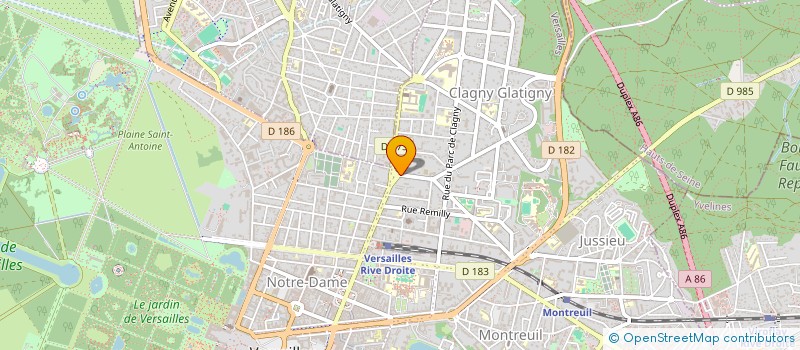 localisation de l'entreprise FLORENT RICHARD CONSULTING à VERSAILLES