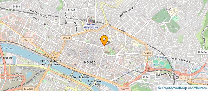 localisation de l'entreprise FLORENT WOODS DUBOIS à ROUEN