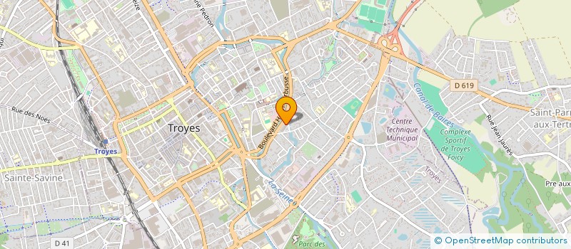 localisation de l'entreprise FLORENTINE & SUZETTE  TROYES