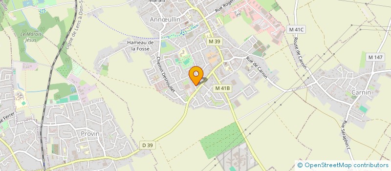 localisation de l'entreprise FLOREPERRI  ANNULLIN