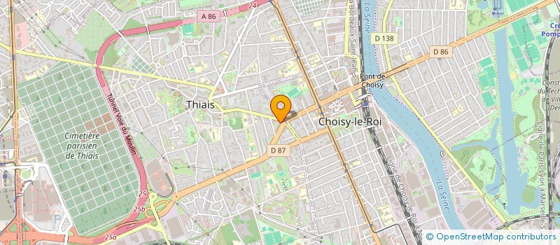 localisation de l'entreprise FLORES DO SEMBA  THIAIS