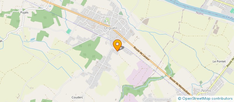 localisation de l'entreprise FLOREST  ORGUEIL