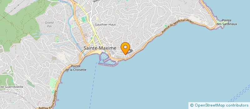 localisation de l'entreprise FLORESTEPH à SAINTE-MAXIME