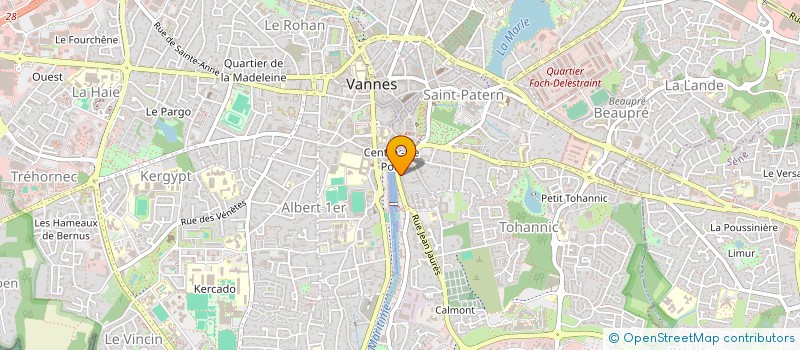 localisation de l'entreprise FLORESTI à VANNES