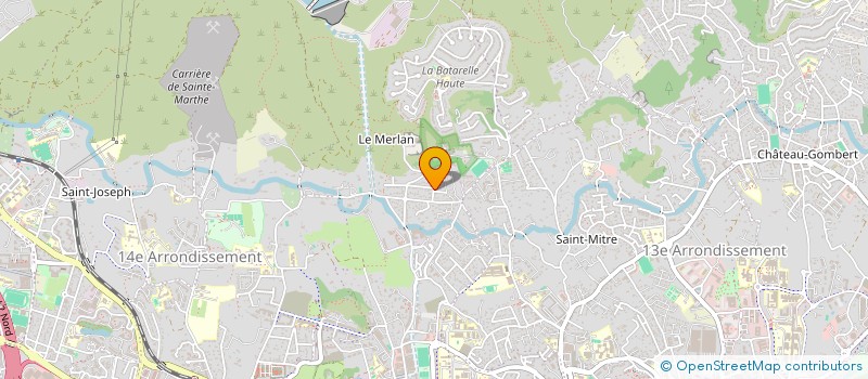 localisation de l'entreprise FLORETTE 16 à MARSEILLE