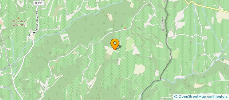 localisation de l'entreprise FLORETTE  VALREAS