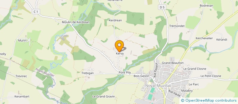 localisation de l'entreprise FLOREVER GARDEN  LAUZACH