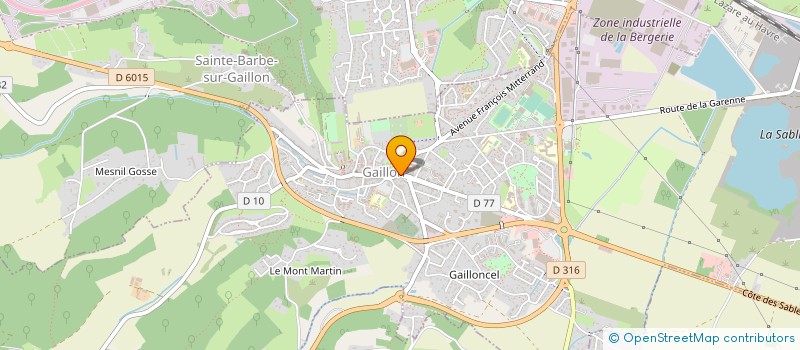 localisation de l'entreprise FLOREX IN à GAILLON