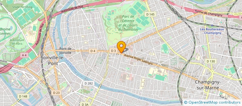 localisation de l'entreprise FLORI EXOTIQUE à CHAMPIGNY-SUR-MARNE
