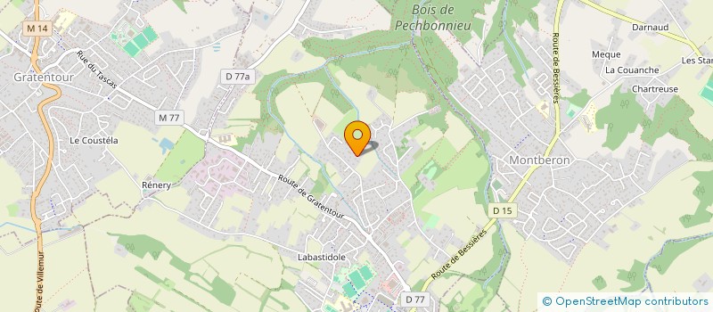 localisation de l'entreprise FLORI'VERT  PECHBONNIEU