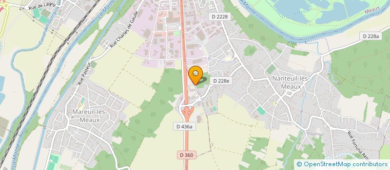 localisation de l'entreprise FLORIA à MAREUIL-LES-MEAUX