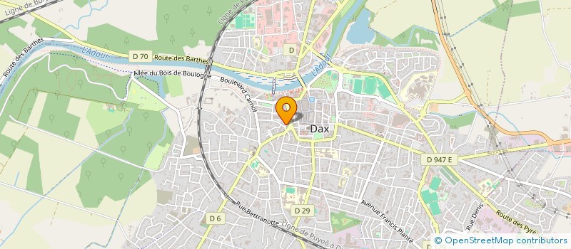 localisation de l'entreprise FLORIA.LYS à DAX