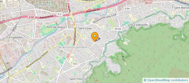 localisation de l'entreprise FLORIAMELIE à MARSEILLE 10EME