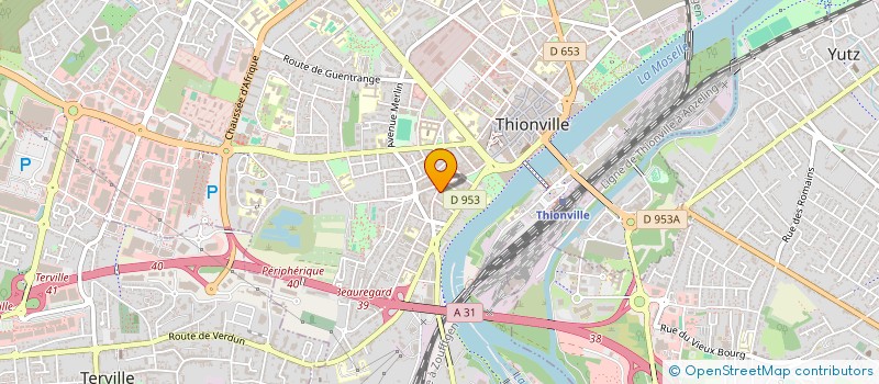 localisation de l'entreprise FLORIAN à THIONVILLE
