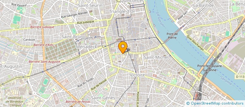 localisation de l'entreprise FLORIAN  BORDEAUX