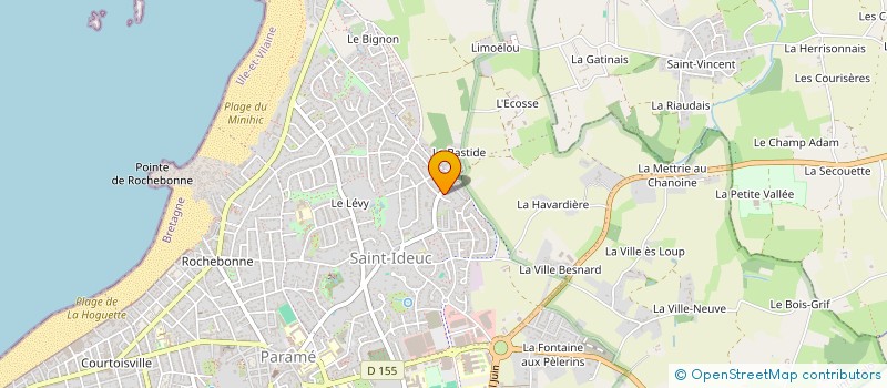 localisation de l'entreprise FLORIAN  SAINT-MALO
