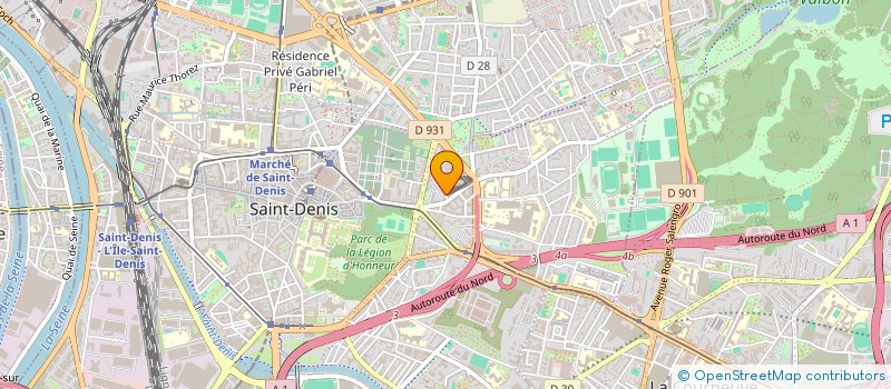 localisation de l'entreprise FLORIAN à SAINT-DENIS