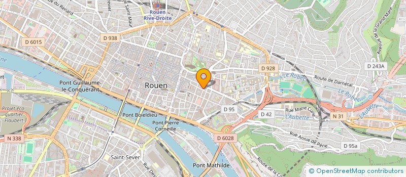localisation de l'entreprise FLORIAN à ROUEN