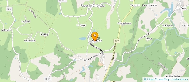 localisation de l'entreprise FLORIAN ALLAIRE  CELLES-SUR-DUROLLE