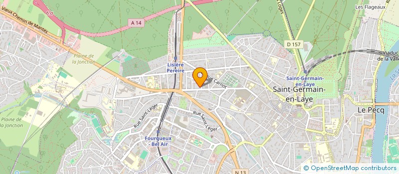 localisation de l'entreprise FLORIAN ASCENSEUR à SAINT-GERMAIN-EN-LAYE
