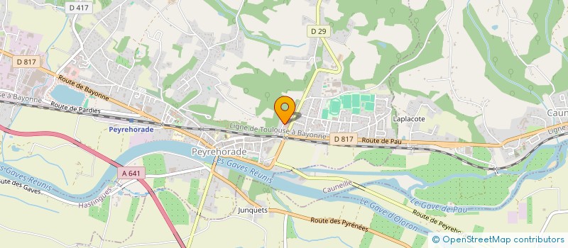 localisation de l'entreprise FLORIAN ASSELINE ARCHITECTURE  PEYREHORADE