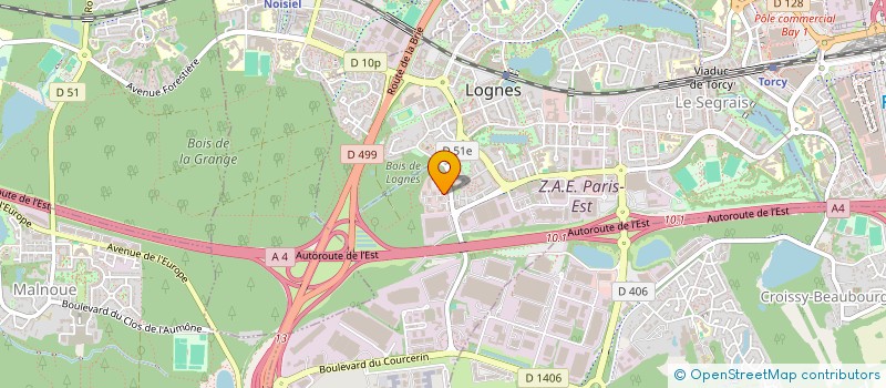 localisation de l'entreprise FLORIAN BRICE à LOGNES