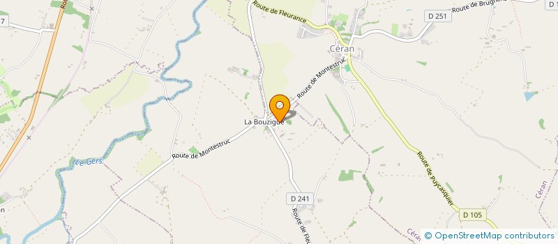 localisation de l'entreprise FLORIAN CAUBET  LALANNE