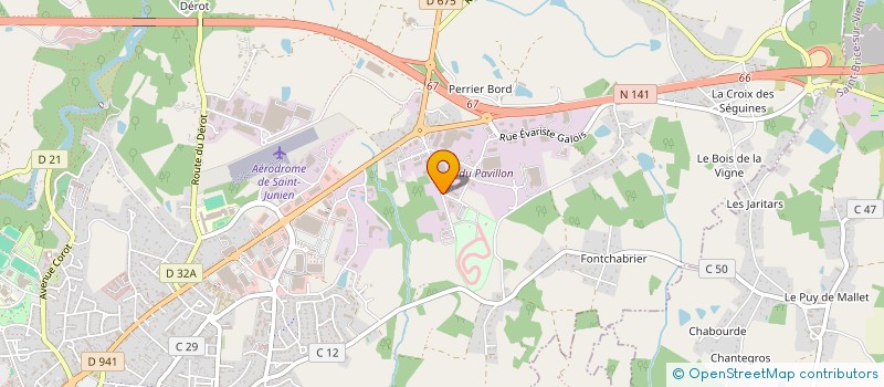 localisation de l'entreprise FLORIAN CHENE CHAUFFAGE à SAINT JUNIEN