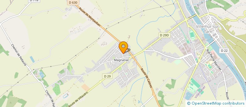 localisation de l'entreprise FLORIAN FAVOT ELECTRICITE  VILLEMUR-SUR-TARN