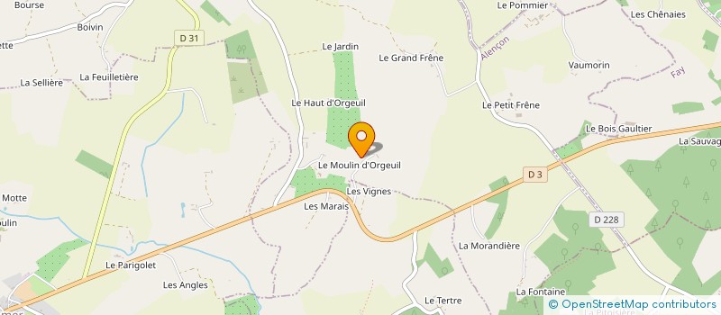 localisation de l'entreprise FLORIAN GANNERAY à FERRIERES-LA-VERRERIE