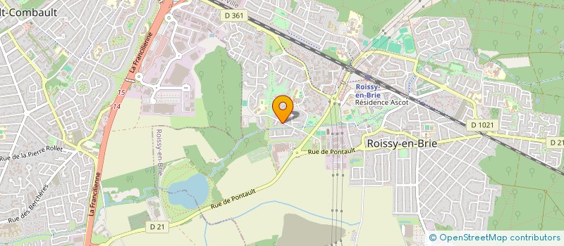 localisation de l'entreprise FLORIAN GEMS à ROISSY-EN-BRIE