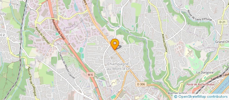 localisation de l'entreprise FLORIAN HAMZIJ  CHAMPAGNE-AU-MONT-D'OR