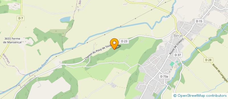 localisation de l'entreprise FLORIAN LOUBIOU SAS  BERAT