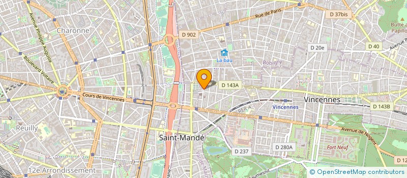 localisation de l'entreprise FLORIAN MASBOU CONSEILS à VINCENNES