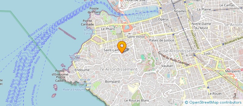 localisation de l'entreprise FLORIAN MASNIERE à MARSEILLE