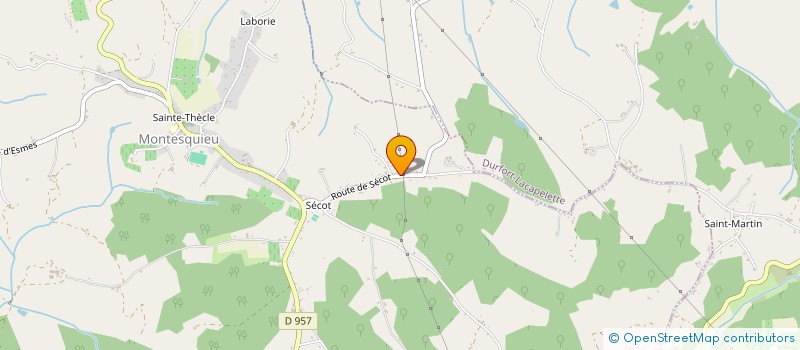 localisation de l'entreprise FLORIAN PLANES  MONTESQUIEU