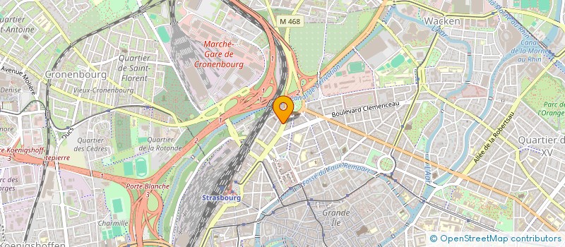 localisation de l'entreprise FLORIAN POIRSON à STRASBOURG