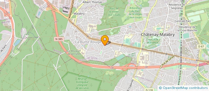 localisation de l'entreprise FLORIAN PRO BAT à CHATENAY-MALABRY