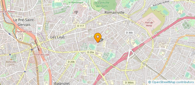 localisation de l'entreprise FLORIBELL à BAGNOLET